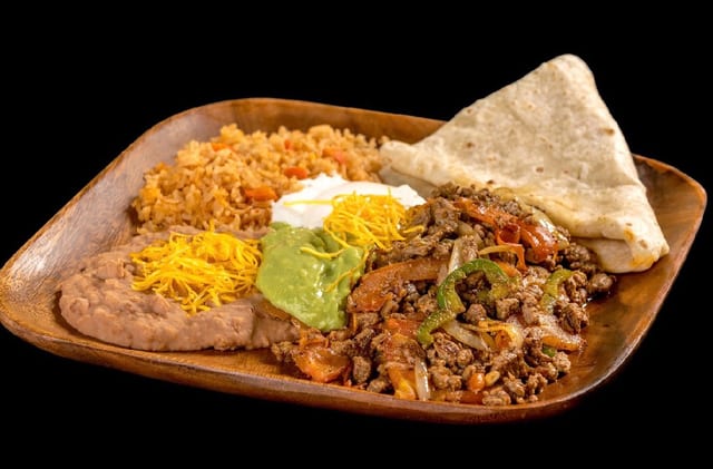 Thursday Special Fajitas Plate.