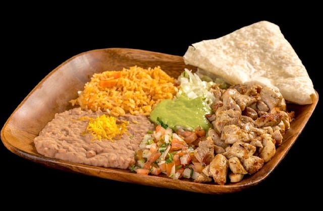 Monday Special Pollo Asado Plate.
