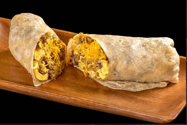 Steak & Egg Burrito.