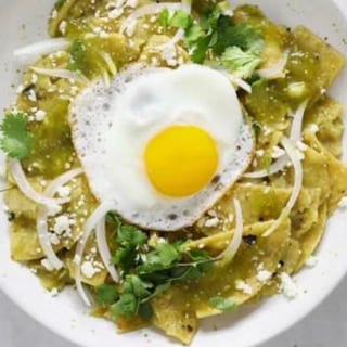 Chilaquiles with Egg