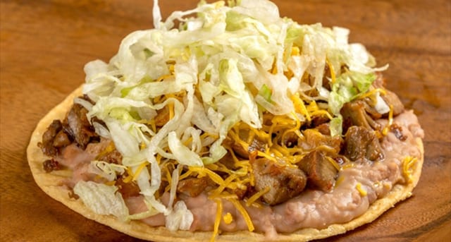 Adobada Tostada.