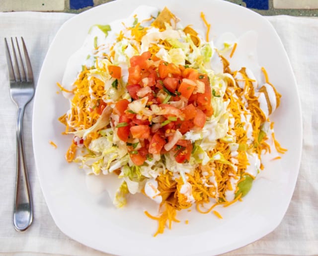 3 Rolled Tacos with Everything.
