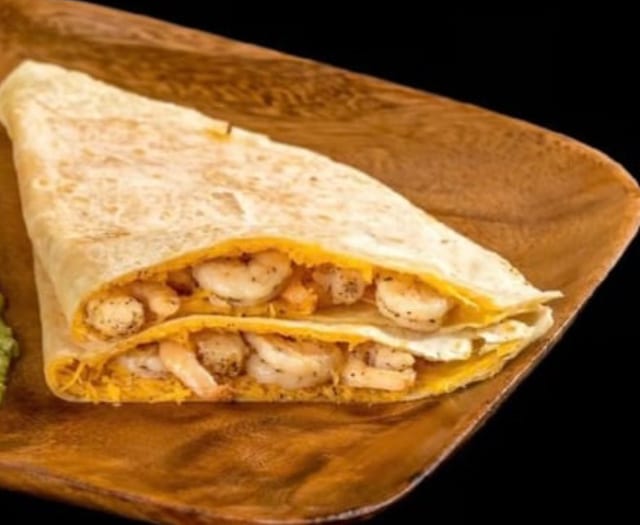 Shrimp Quesadilla.