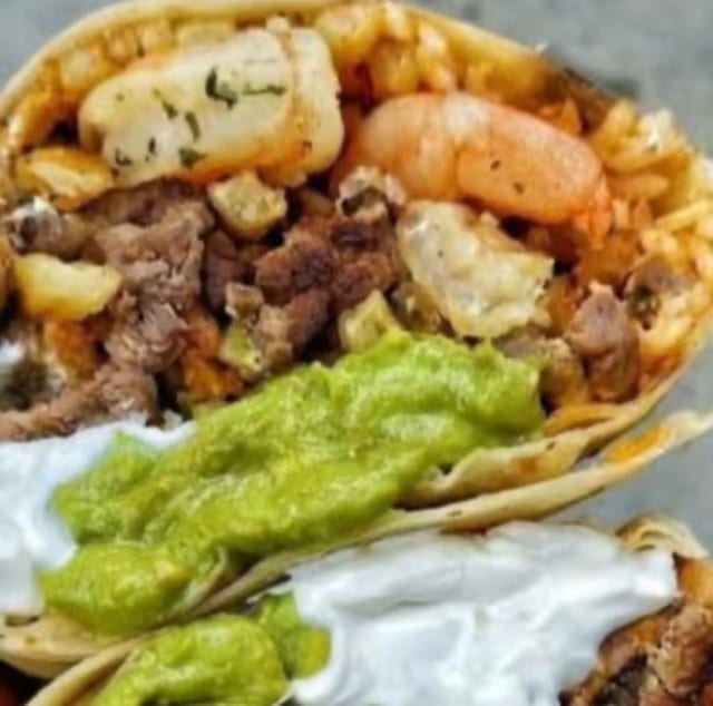 Surf & Turf Burrito.