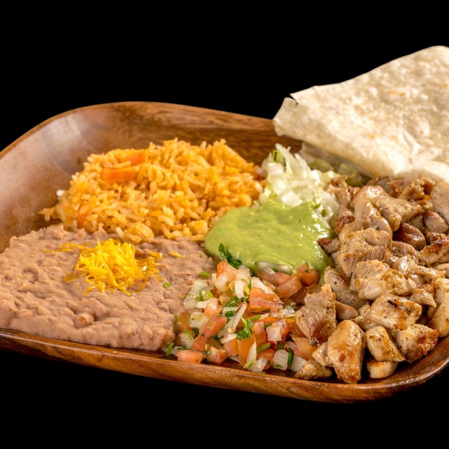 #1 Pollo Asado Plate.