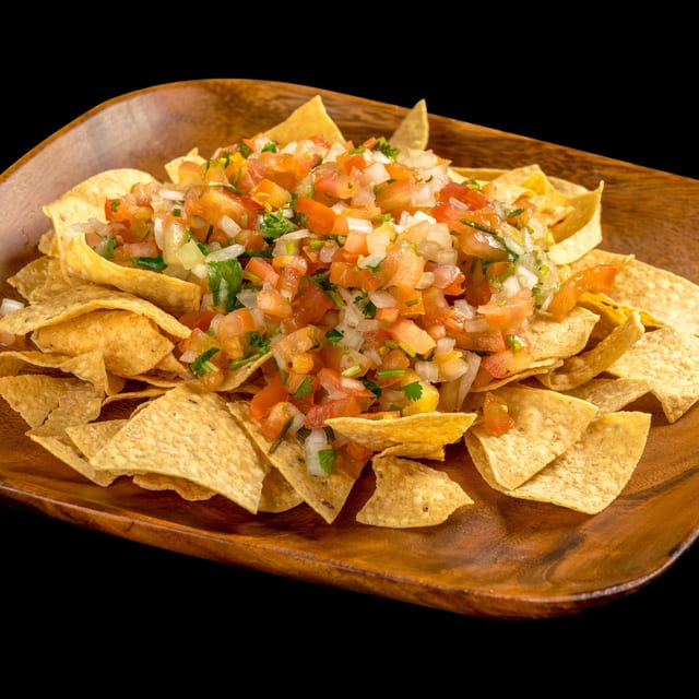 Chips with Salsa Fresca.