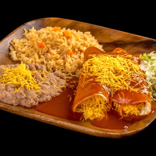 #5 Two Enchiladas Plate