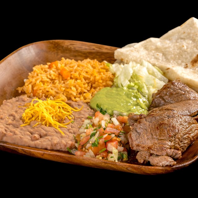#9 Carne Asada Plate.