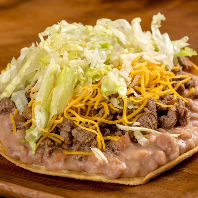 Carne Asada Tostada.