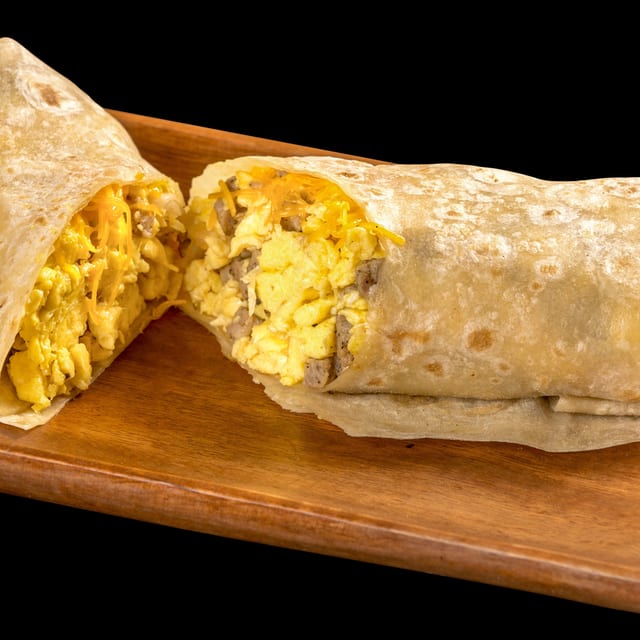Sausage Burrito.