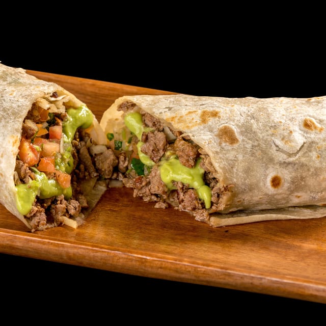 Carne Asada Burrito.