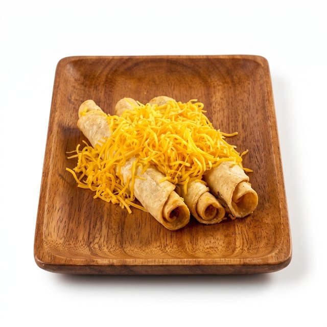 Monday Rolled Tacos with Cheese.