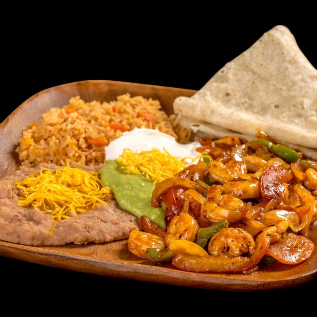 #6 Camarones Rancheros Plate.