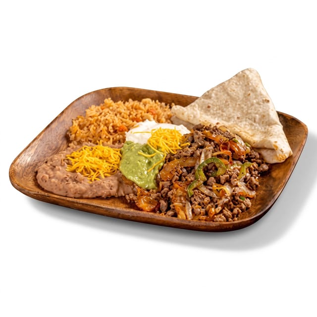 #4 Fajitas Plate Chicken or Steak.