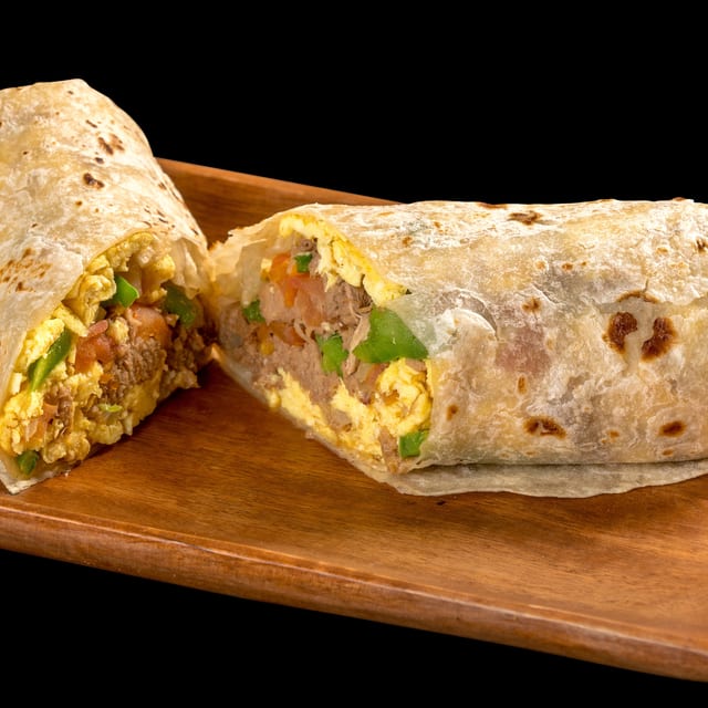 Machaca Burrito.