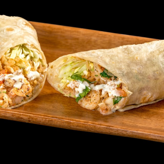 Shrimp Burrito.