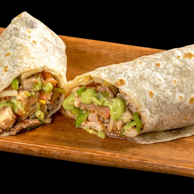 Extreme Fajita Burrito.